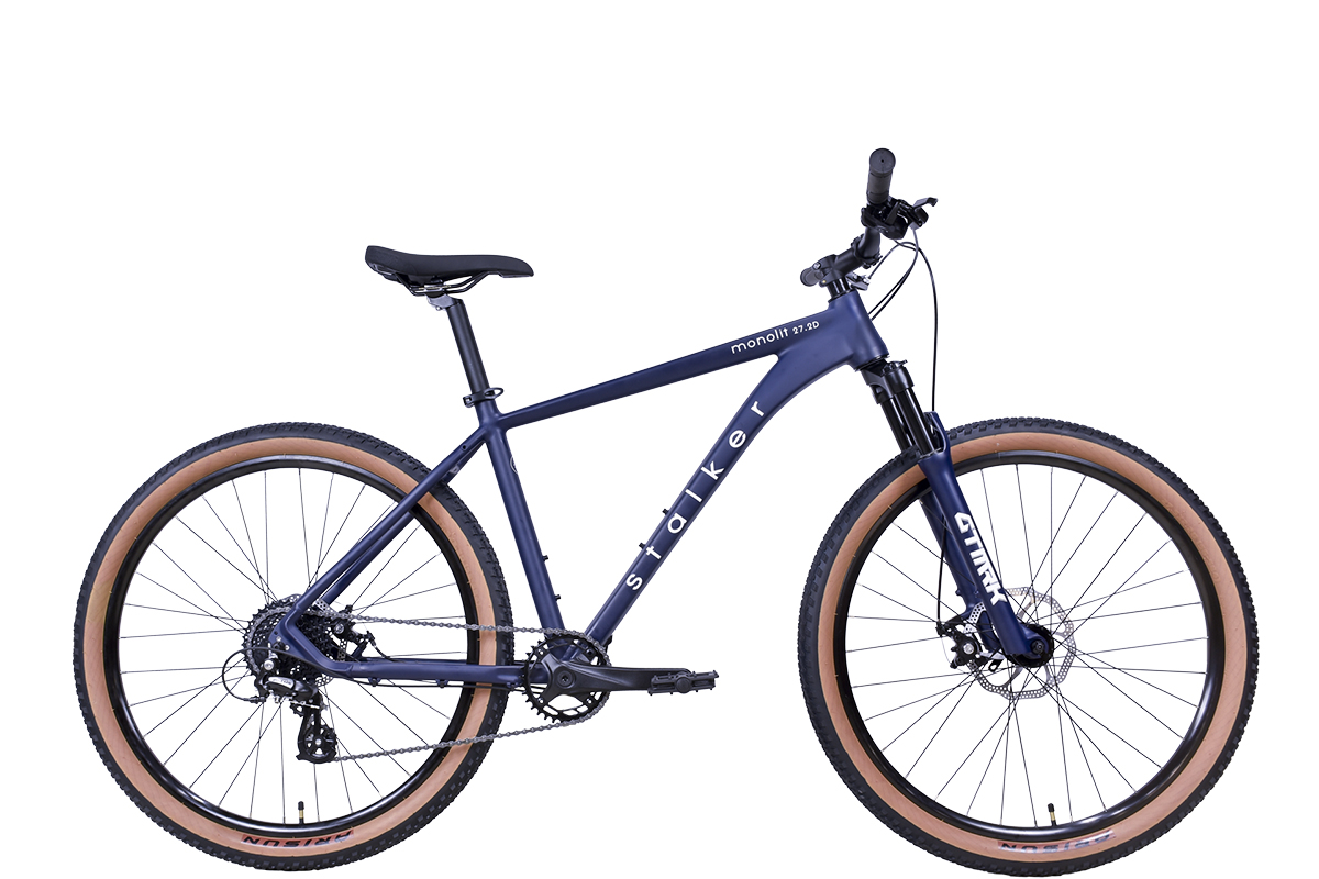 Велосипед Stalker Monolit 27.2 D темно-синий L (20")