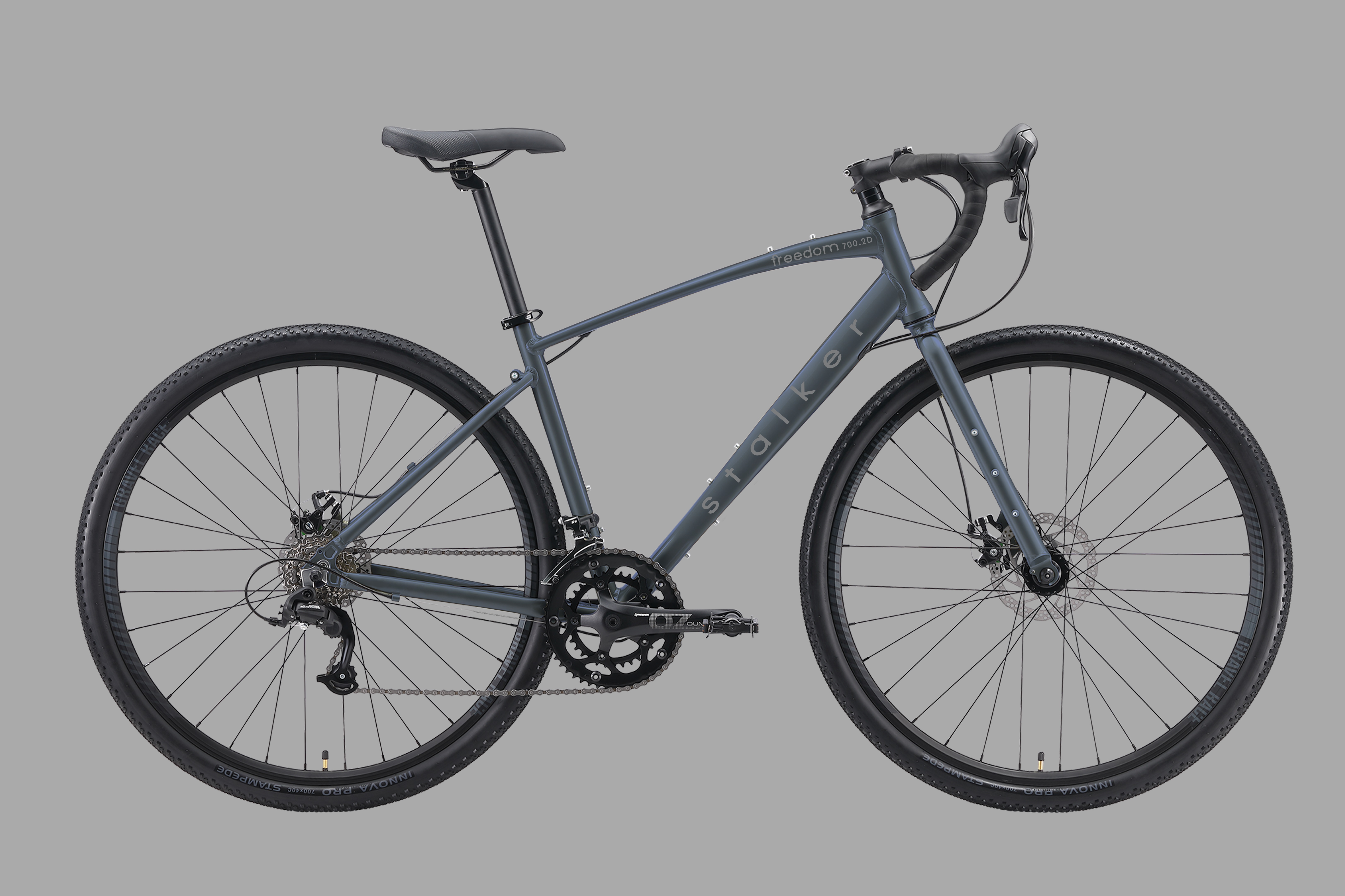 Велосипед Stalker Freedom 700.2 D темно-серый L 600